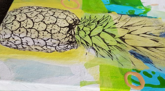 Online-Osterspecial Ananas! Collage