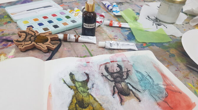 ONLINE-Workshop „Skizzenbuch, Küchenutensilien, Gemüse und Experimente“