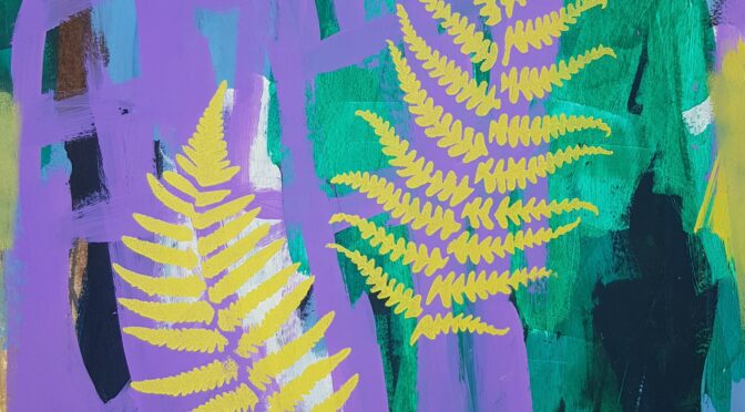 Abendkurs Acrylmalen Online – Farn