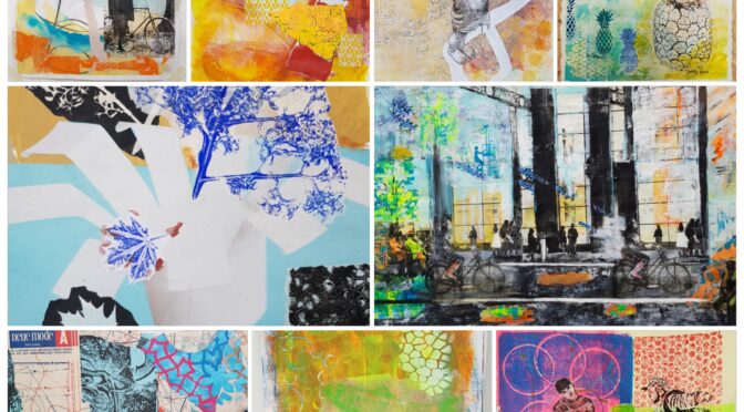 experimentelle Monotypie an der EKATrier