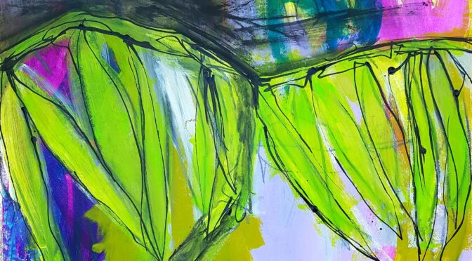 Abendkurs Acrylmalen Online – Akazie